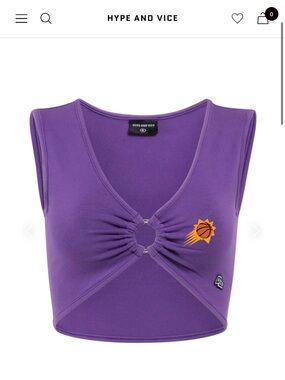 Hype and Vice Suns Crop Top